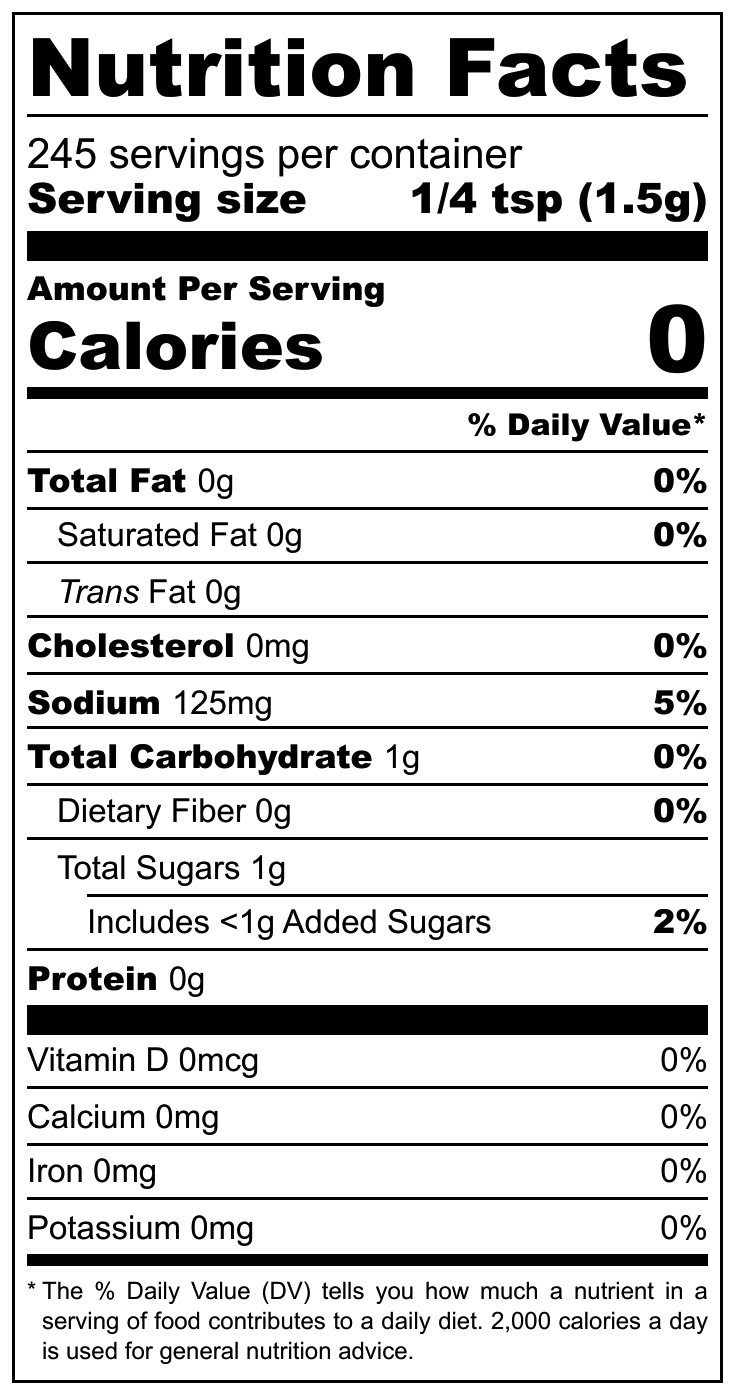 honey-bacon-bbq-rub-d2 HONEYBACONBOTTLE13OZ-NutritionLabel.png